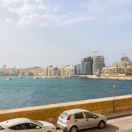 Seafront - Top Location, Top Floor With Wifi & Ac By 360 Estates Valletta Eksteriør bilde
