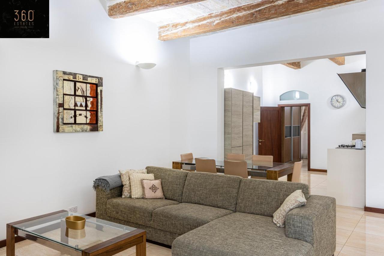 Seafront - Top Location, Top Floor With Wifi & Ac By 360 Estates Valletta Eksteriør bilde