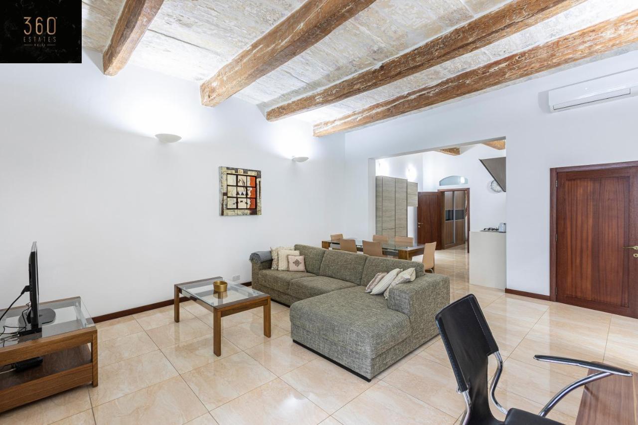 Seafront - Top Location, Top Floor With Wifi & Ac By 360 Estates Valletta Eksteriør bilde